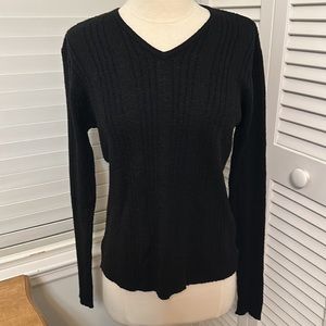 Armani Exchange Black  top sweater size M